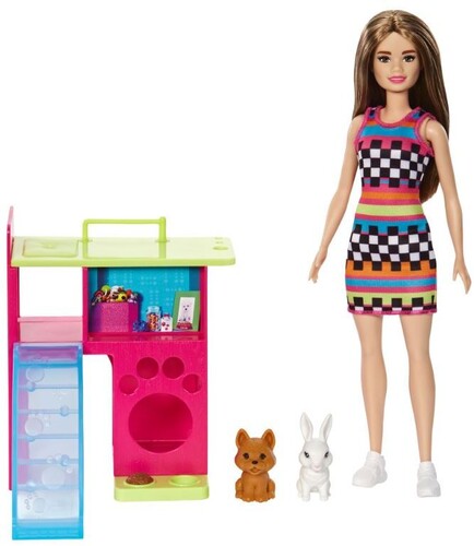 Barbie - Barbie Doll & Pet Playset - Collectibles