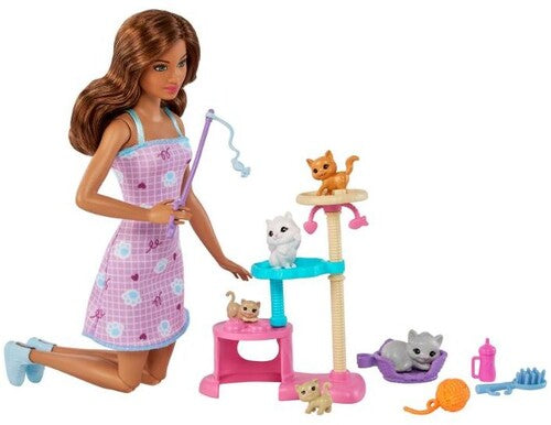 Barbie - Barbie Kitty Condo Playset Brunette - Collectibles