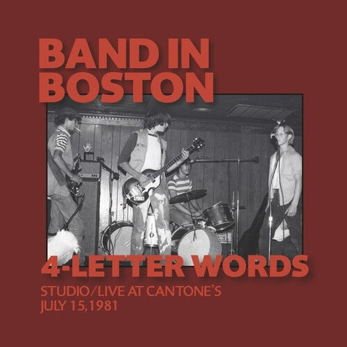4-letter Words - Band In Boston - Vinyl Record