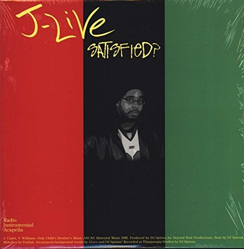J-live - Satisfied / A Changed Life - Vinyl Record
