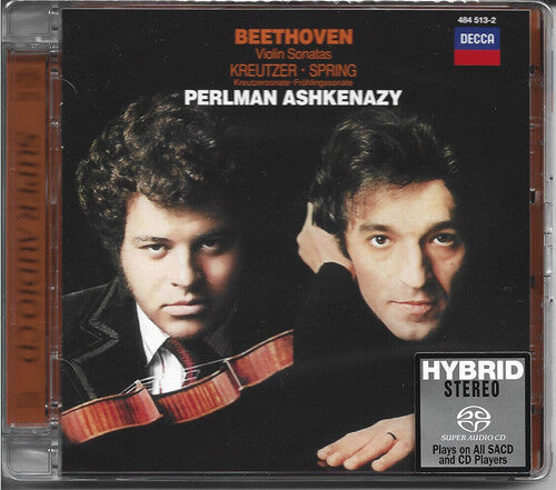 Beethoven / Perlman,itzhak / Ashkenazy,vladimir - Beethoven: Violin Sonatas 5 & 9 - Super Audio CD
