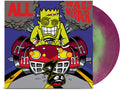 All - Mass Nerder - Opaque Green & Purple Galaxy - Vinyl Record
