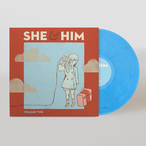 She & Him - Volume Two - Sky Blue - Vinyl Record