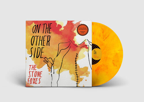 The Stone Foxes - On The Other Side - Yellow Orange Swirl