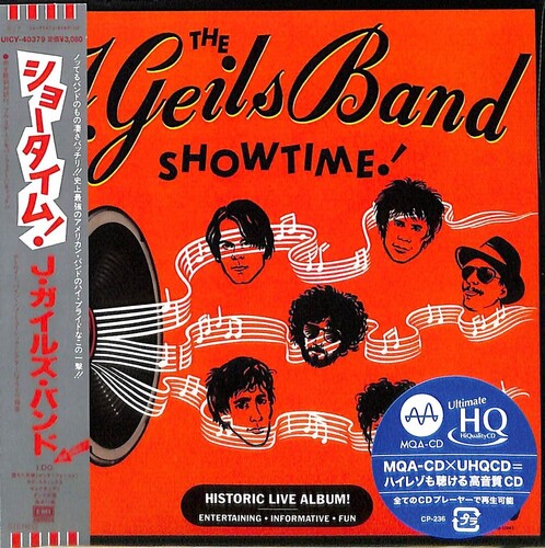 Geils,j Band - Showtime - Music CD