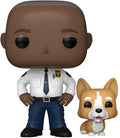 Funko Pop!&buddy: - Brooklyn Nine-nine - Cpt Holt W/dog - Collectibles