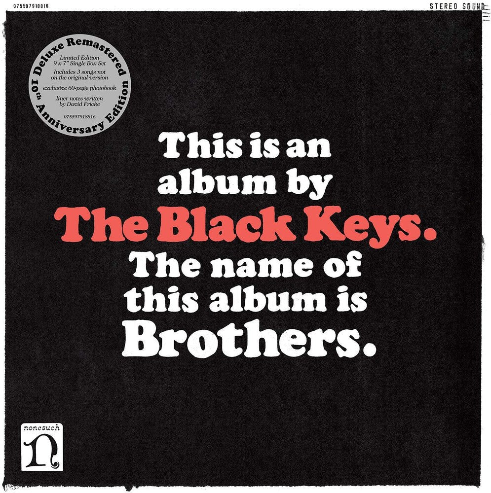 Brothers: 10th Anniversary Edition [Limited Edition 7in Box Set] Vinyl Record
