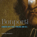 Bonporti / Armonici - Sonatas For 2 Violins - Music CD