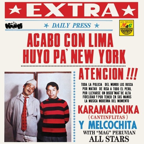 Karamanduka Y Melcochita - Acabo Con Lima Huyo Pa Nueva York - Vinyl Record