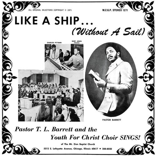 Barrett,pastor T.l. / Youth For Christ Choir - Like A Ship (without A Sail) - Vinyl Record