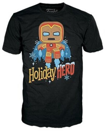Funko Boxed Tee: - Marvel Holiday- Gb Iron Man- Xl - Collectibles