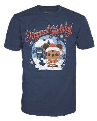 Funko Boxed Tee: - Disney Holiday- Santa Mickey- M - Collectibles