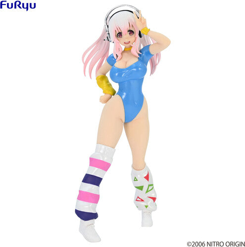 Furyu - Super Sonico Concept Statue 80's Blue - Collectibles