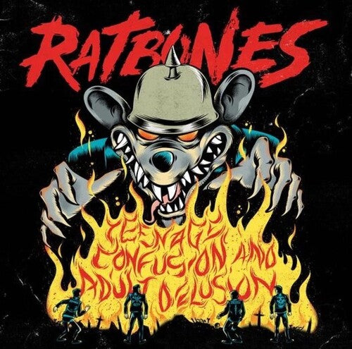 Ratbones - Teenage Confusion & Adult Delusion - Vinyl Record