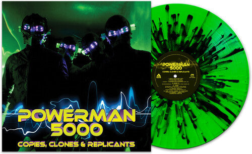 Powerman 5000 - Copies, Clones & Replicants [Green/black Splatter]