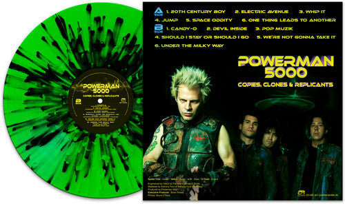 Powerman 5000 - Copies, Clones & Replicants [Green/black Splatter]