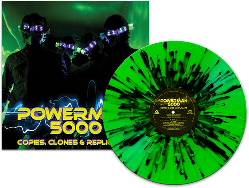 Powerman 5000 - Copies, Clones & Replicants [Green/black Splatter]