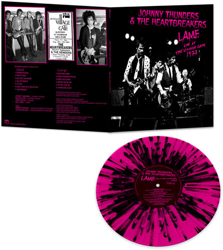 Johnny Thunders & Heartbreakers - L.A.M.F.  Live At The Village Gate 1977 [Pink/Black Splatter]
