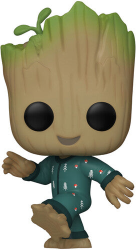 Funko Pop! Marvel: - I Am Groot - Groot Shorts Pjs (dancing) - Collectibles