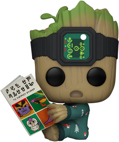 Funko Pop! Marvel: - I Am Groot - Groot Shorts Pjs W/ Book - Collectibles