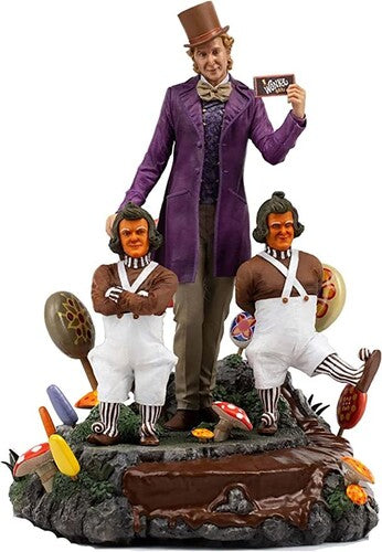 Iron Studios - Willy Wonka Deluxe Art Scale 1/10 - Willy Wonka An - Collectibles
