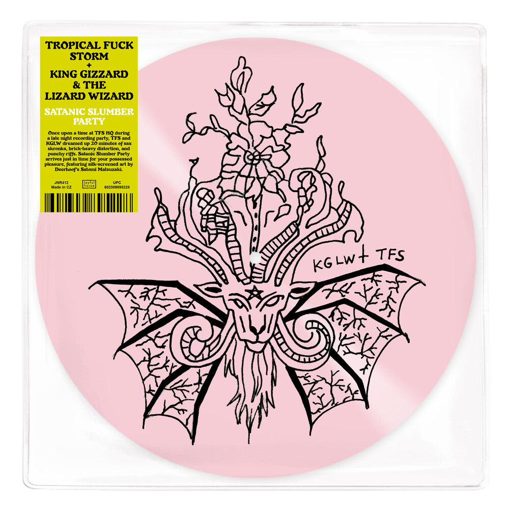 Satanic Slumber Party EP [Limited Edition Pink Silkscreened Vinyl] Vinyl Record