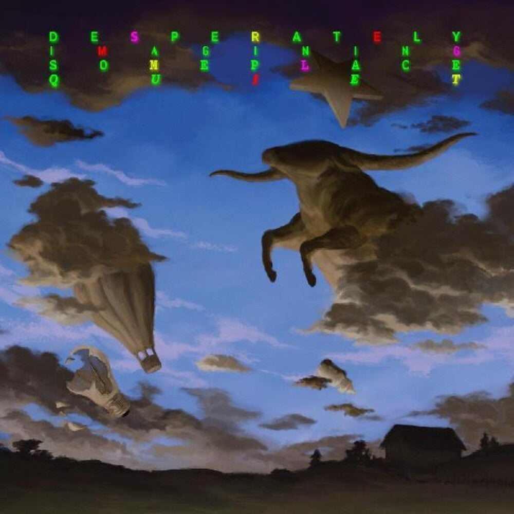 Desperately Imagining Someplace Quiet [Indie Exclusive Limited Edition Half Green / Half Blue LP] Vinyl Record