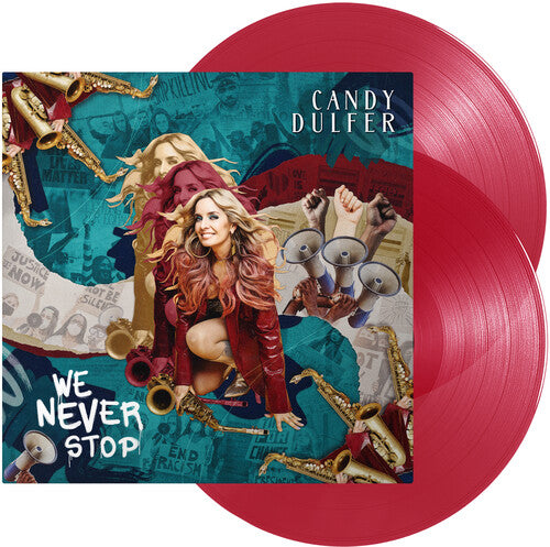 Dulfer,candy - We Never Stop - Red - Vinyl Record