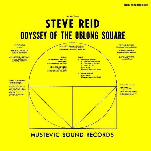 Reid,steve - Odyssey Of The Oblong Square - Music CD