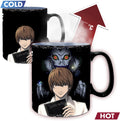 Heat Change Mug (460ml) - Death Note - Mug Heat Change - 460 Ml - Kira & L - Novelties