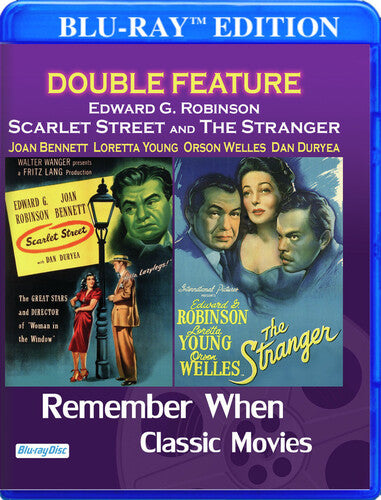 Edward G Robinson In Scarlet Street & The Stranger - Edward G Robinson In Scarlet Street & The Stranger - Blu-ray
