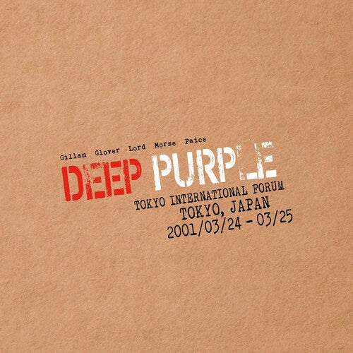 Deep Purple - Live In Tokyo 2001 - Music CD
