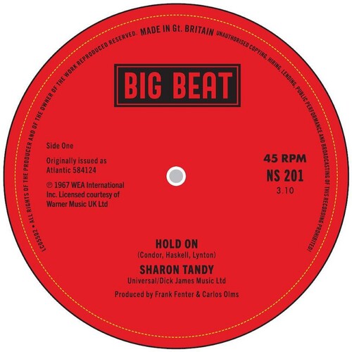 Tandy,sharon - Hold On / Daughter Of The Sun - Vinyl Record