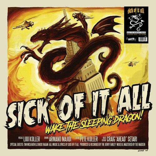 Sick Of It All - Wake The Sleeping Dragon - Vinyl Record
