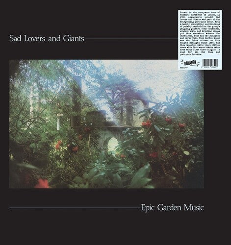 Sad Lovers & Giants - Epic Garden Music - Vinyl Record
