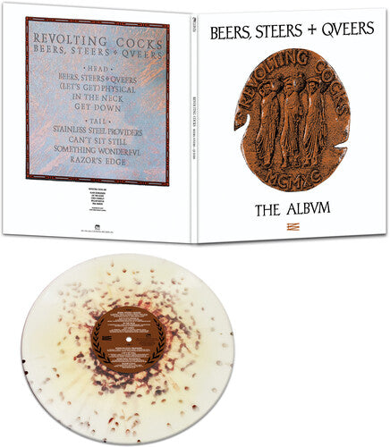 Revolting Cocks - Beers, Steers & Queers - Bronze/white Splatter