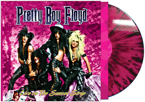 Pretty Boy Floyd - Live On The Sunset Strip [Pink & Black Splatter]