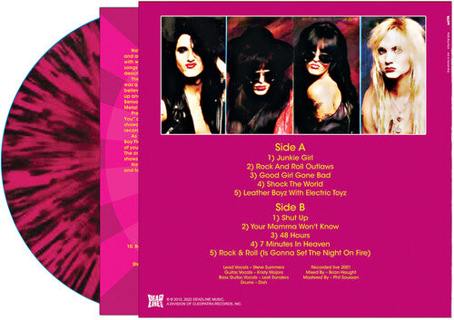 Pretty Boy Floyd - Live On The Sunset Strip [Pink & Black Splatter]