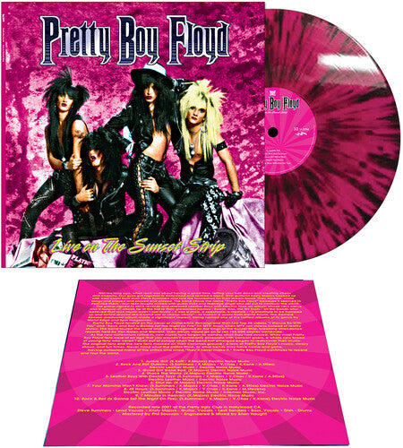 Pretty Boy Floyd - Live On The Sunset Strip [Pink & Black Splatter]