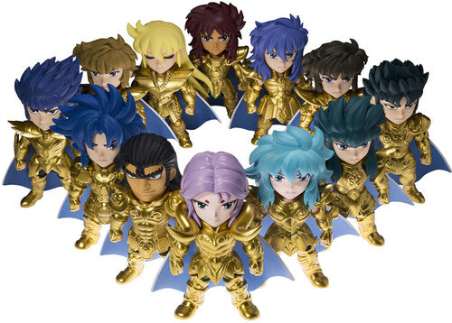 Tamashi Nations - Saint Seiya Artized Supreme Gold Saints Box Of 12 - Collectibles