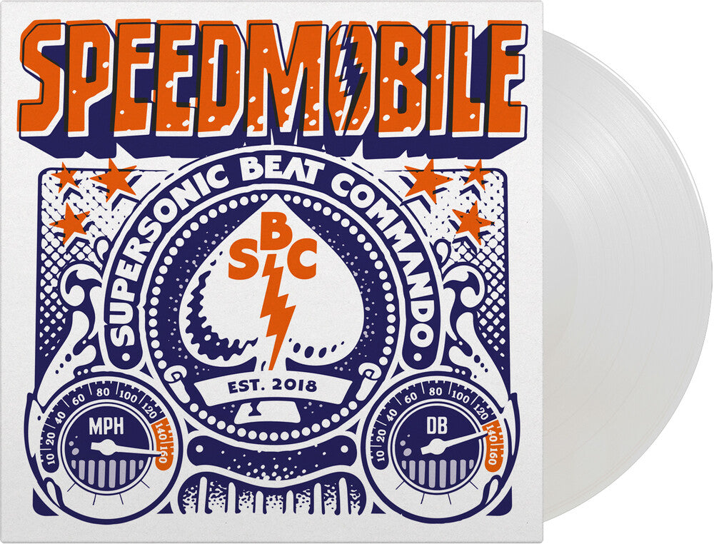 Supersonic Beat Commando - Limited 180-Gram Crystal Clear Vinyl [LP] Vinyl Record