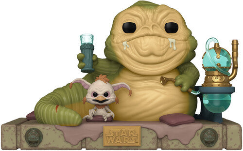 Funko Pop! Deluxe: - Return Of The Jedi 40th - Jabba W/salacious - Collectibles