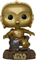 Funko Pop! Star Wars: - Return Of The Jedi 40th - C3p0 In Chair - Collectibles