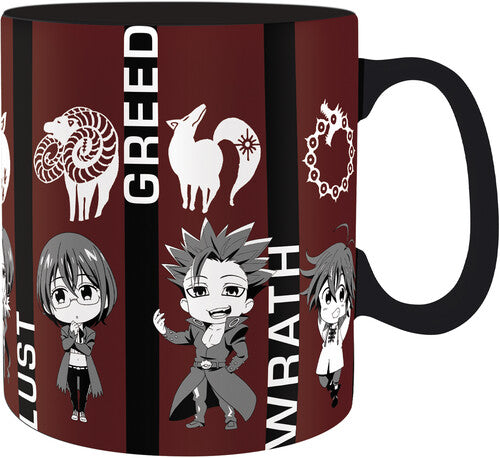 Mug (16oz) - The Seven Deadly Sins S3 - Chibi Sins Mug, 16 Oz. - Novelties