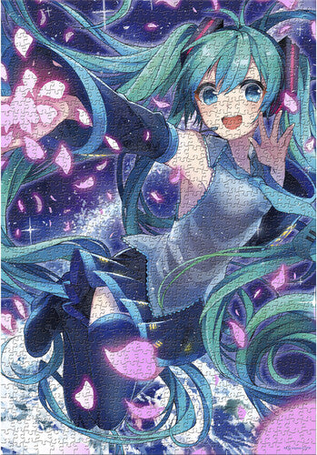 Puzzle - Hatsune Miku - Petals 1000 Pc. Puzzle - Games