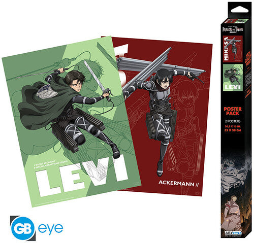 Posters - Boxed Set - Attack On Titan - Boxed Poster Set, Series 1 - Special Products