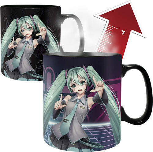 Mug - Heat-change - Hatsune Miku - Hatsune Miku Magic Mug, 16 Oz. - Novelties