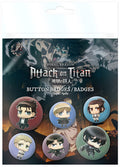 Badge Pack - Attack On Titan - Chibi Characters Badge Pack - Novelties