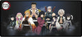 Xxl Mousepad - Demon Slayer - Pillars Xxl Mousepad - Novelties