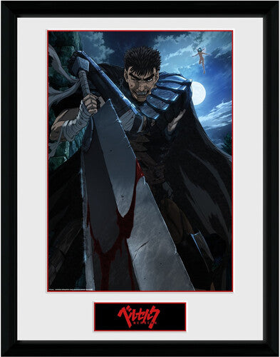 Framed Print - Berserk - Guts Framed Print (12 X 16) - Special Products